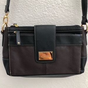 Clarks Crossbody Black and Brown Bag